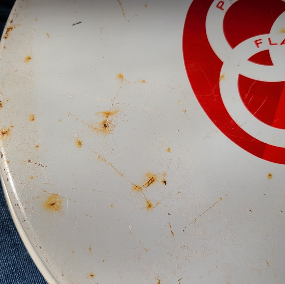 Vintage Ballantine Beer Metal Serving Tray - Picture 9 of 10